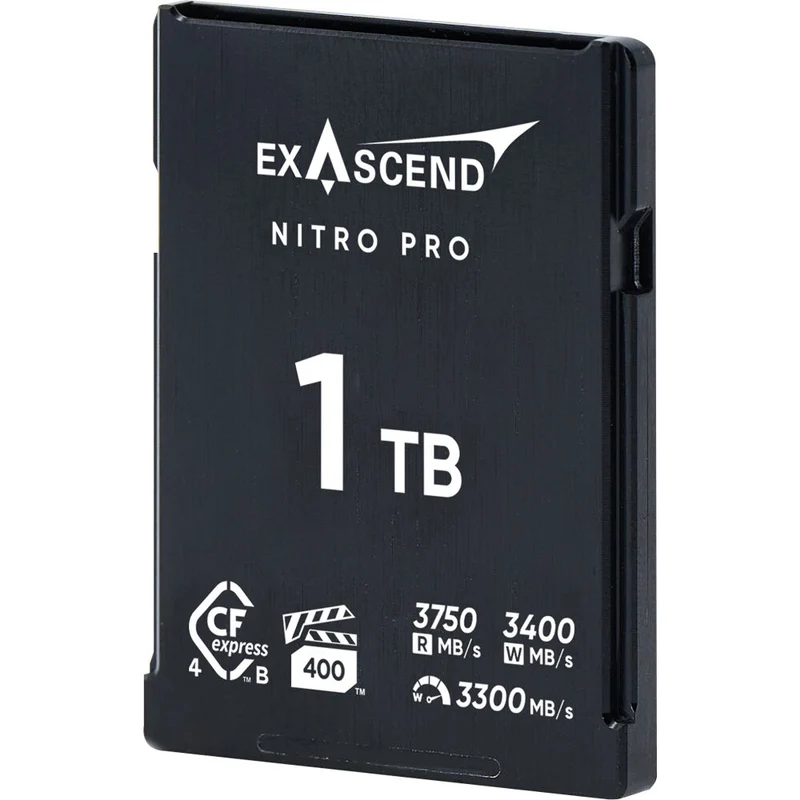 Exascend 1TB Nitro Pro CFexpress 4.0 Type B Memory Card