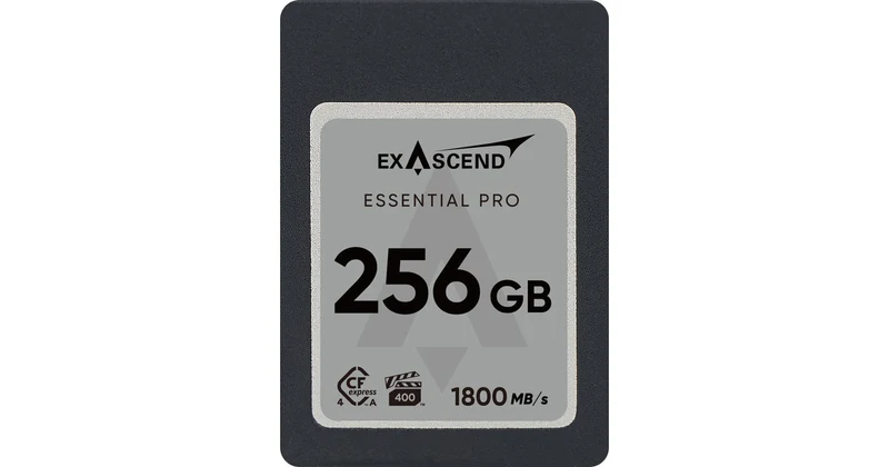 Exascend 256GB Essential Pro CFexpress 4.0 Type A Memory Card