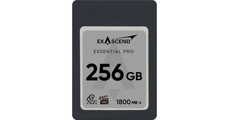 Exascend 256GB Essential Pro CFexpress 4.0 Type A Memory Card
