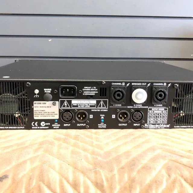 Electro-Voice CP2200 Two-Channel Rack-Mount Power Amplifier - USED