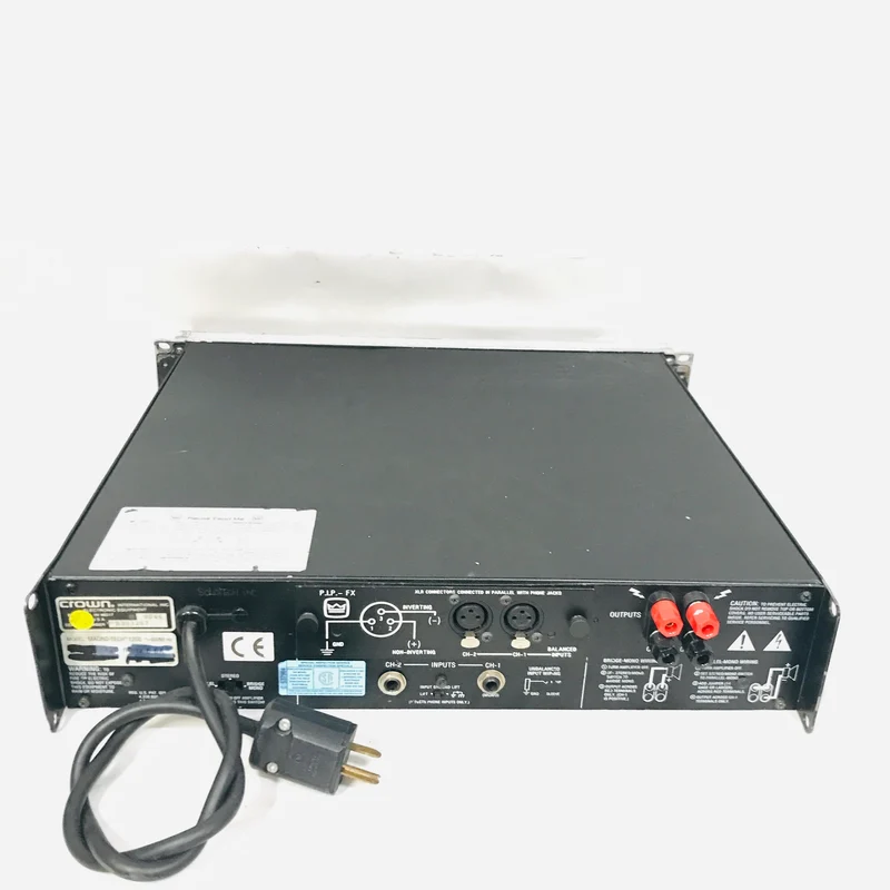Crown Macro-Tech 1200 Professional Stereo Power Amplifier - USED #2