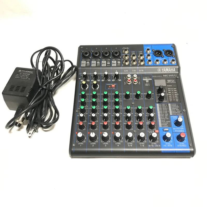 Yamaha MG10XU 10-Input Stereo Mixer - USED