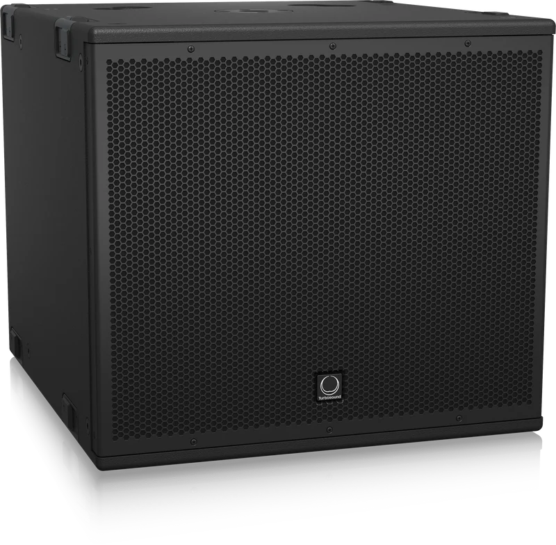 Turbosound NuQ115B-AN 3000 Watt 15" Front Loaded Subwoofer with Klark Teknik DSP Technology and ULTRANET Networking - DEMO