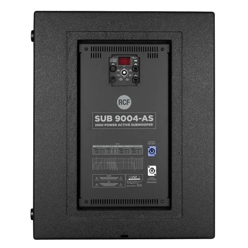RCF SUB 9004-AS Single 18” high power active subwoofer, 1400W RMS - ( OPPEN BOX )