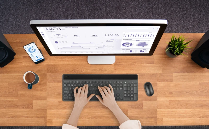 Récolte d'énergie durable Clavier EcoSmart™ (ES)