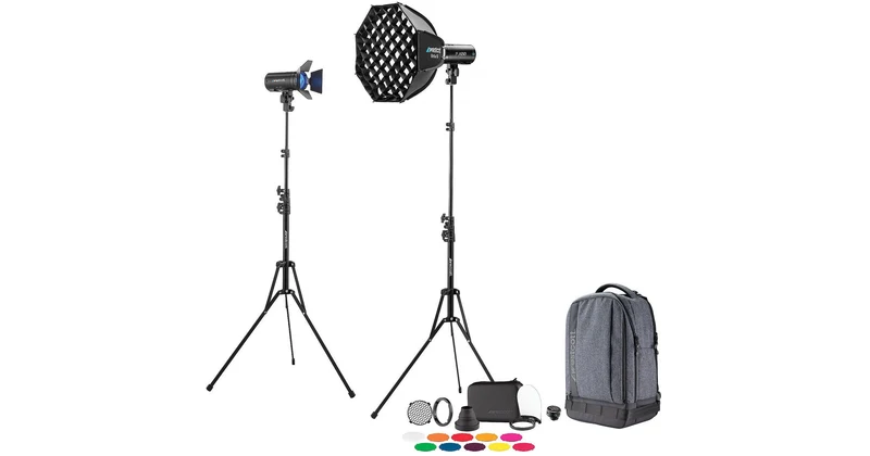 Westcott FJ100 100Ws Off-Camera Strobe with FJ-T1 M Multi-Brand Trigger (2-Light Backpack Kit)