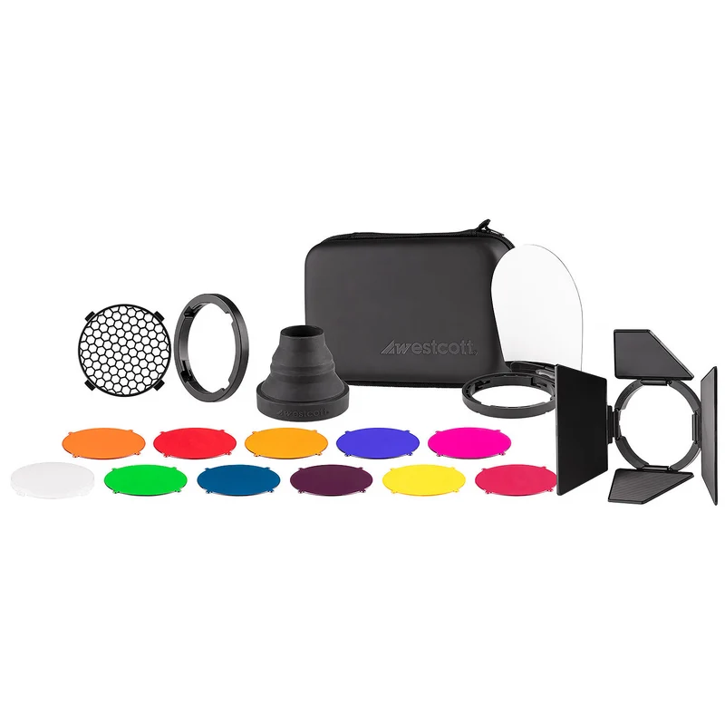 Westcott FJ100 100Ws Off-Camera Strobe with FJ-T1 M Multi-Brand Trigger (2-Light Backpack Kit)
