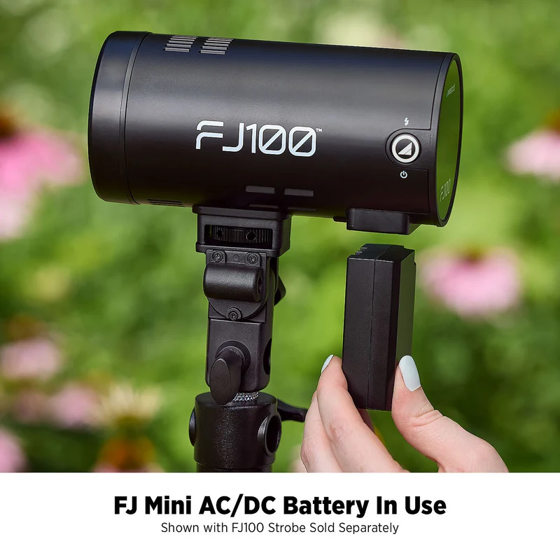 Westcott FJ Mini AC/DC USB-C Rechargeable Battery for FJ100 Strobe & Speedlight