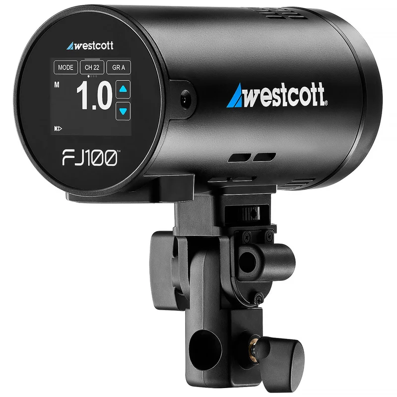 Westcott FJ100 100Ws Off-Camera Strobe with FJ-T1 S Trigger for Sony (4-Light Backpack Kit)