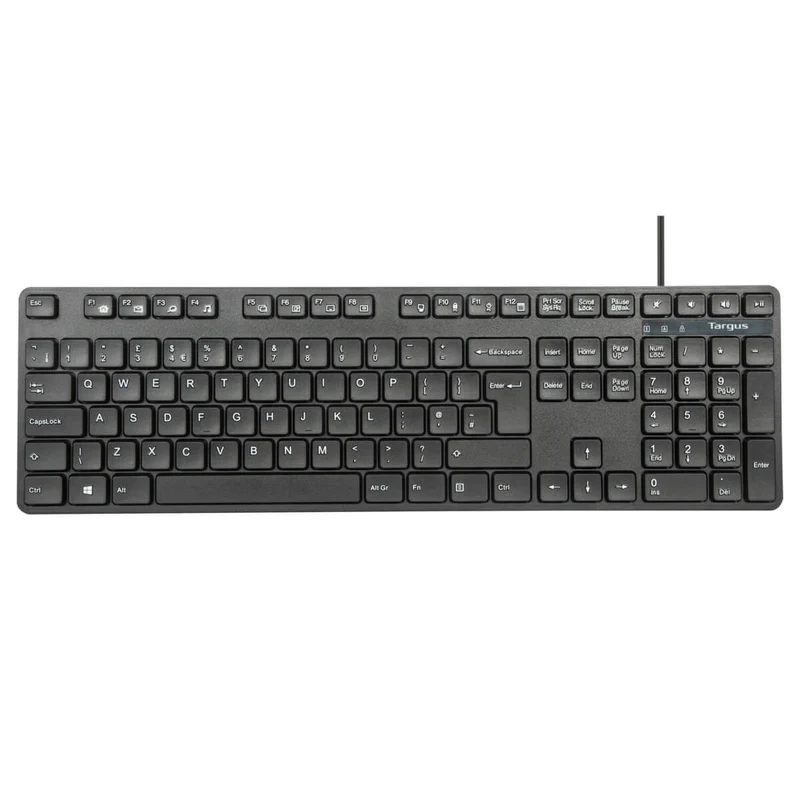 Combo clavier et souris filaires de taille normale (UK)