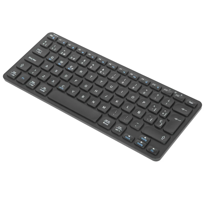 Clavier compact multiAppareils Bluetooth® antimicrobien (ES)