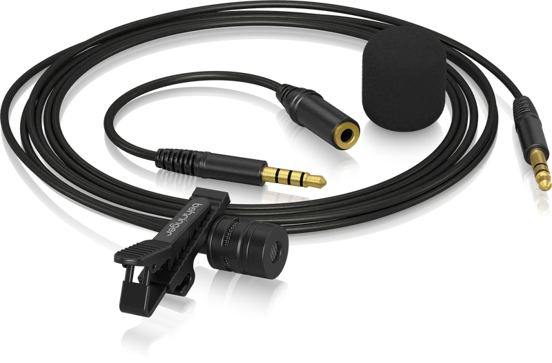 Behringer BC LAV GO Professional-Grade Lavalier Microphone - OPEN BOX