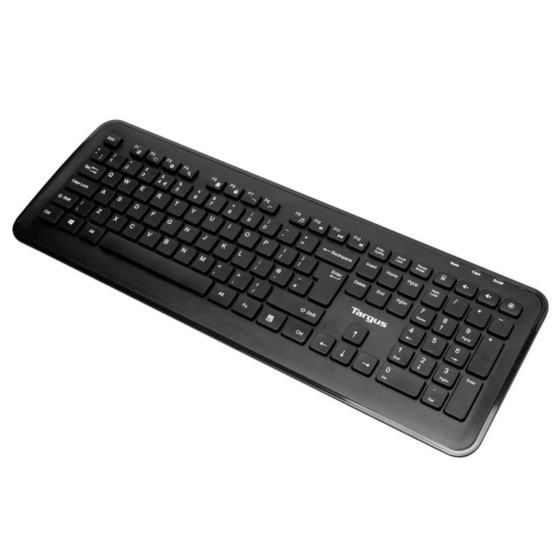Targus® Combo clavier et souris sans fil de taille normale - Noir (Nordic)