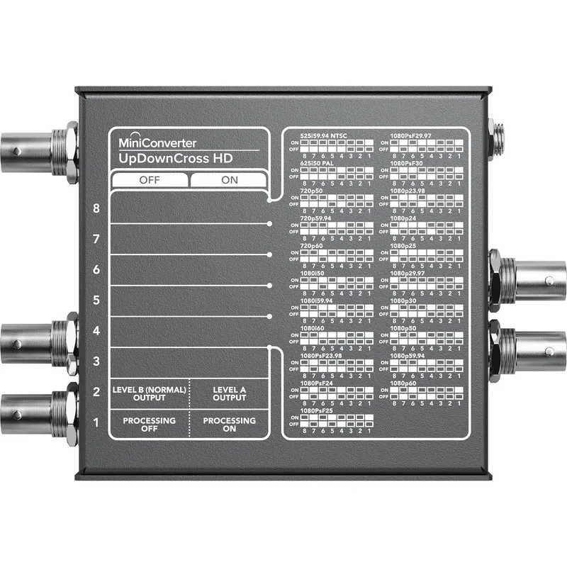 Blackmagic Design Mini Converter UpDownCross HD with SDI/HDMI Inputs & Outputs