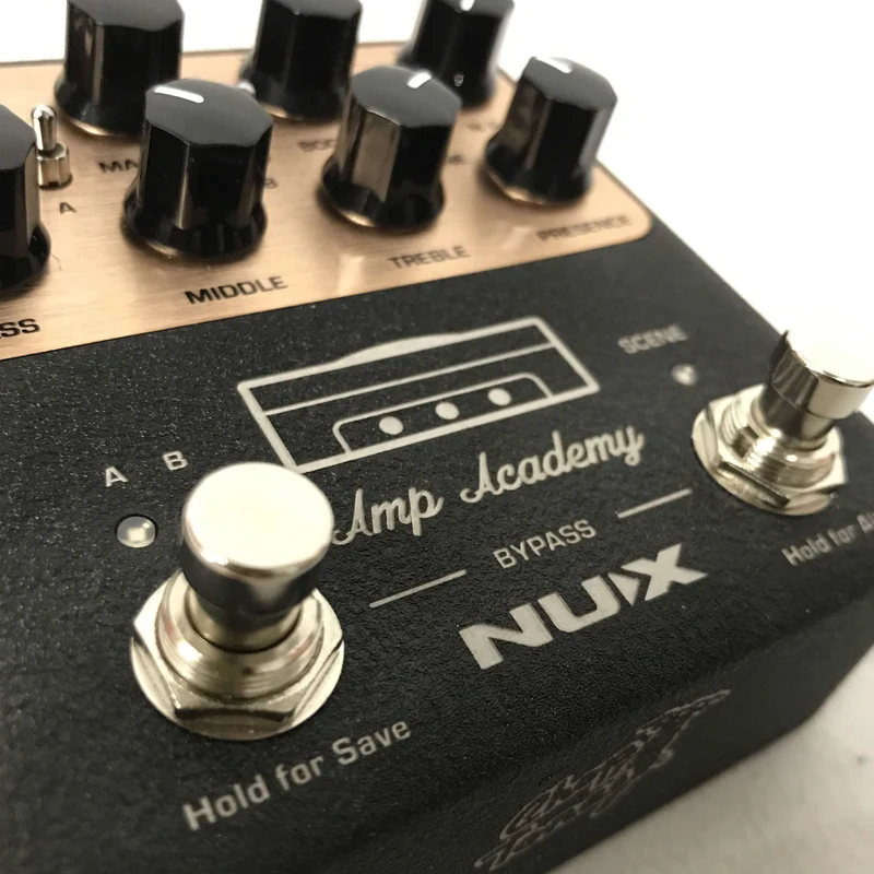 NuX NGS-6 Amp Academy Stomp-Box Amp Modeler Pedal - DEMO