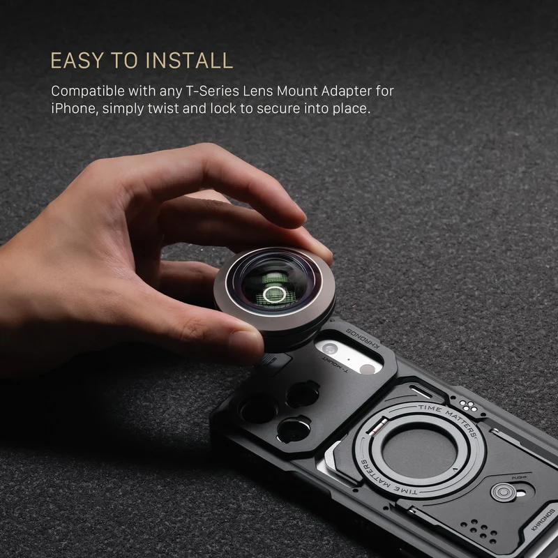 Tilta 40mm Telephoto Lens for iPhone (T-Mount) - Champagne