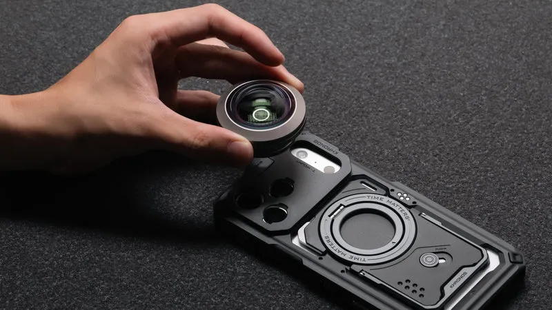 Tilta 8mm Fisheye Lens for iPhone (T-Mount) - Champagne