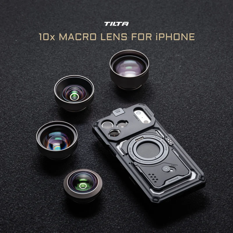 Tilta 10x Macro Lens for iPhone (T-Mount) - Champagne