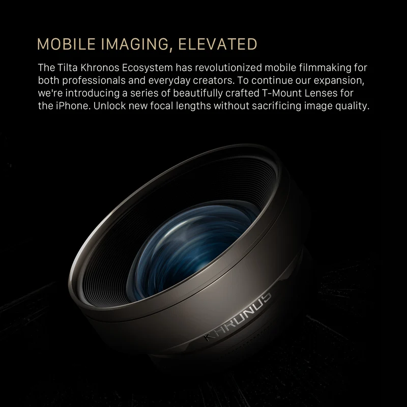 Tilta 10x Macro Lens for iPhone (T-Mount) - Champagne
