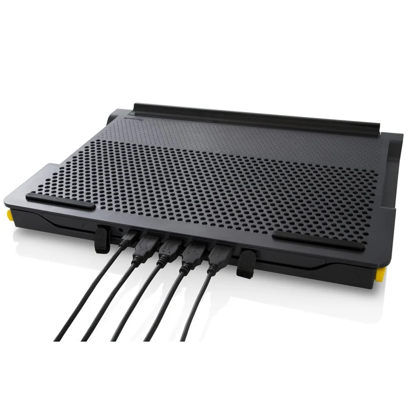Support ventilé ergonomique avec 4 ports Hub 2.0
