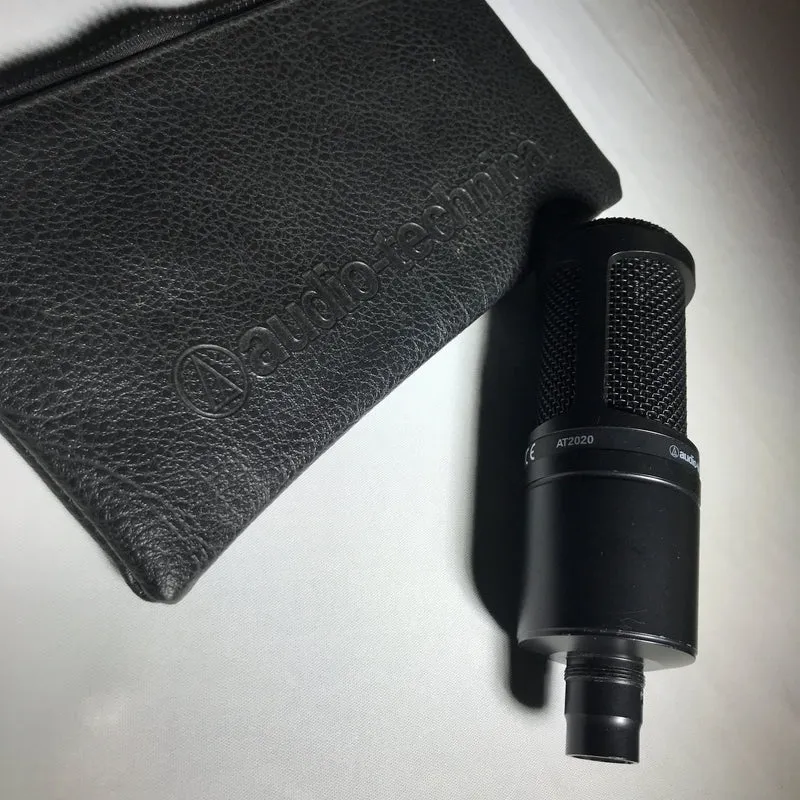 Audio-Technica AT2020 Cardioid Condenser Studio Microphone - USED