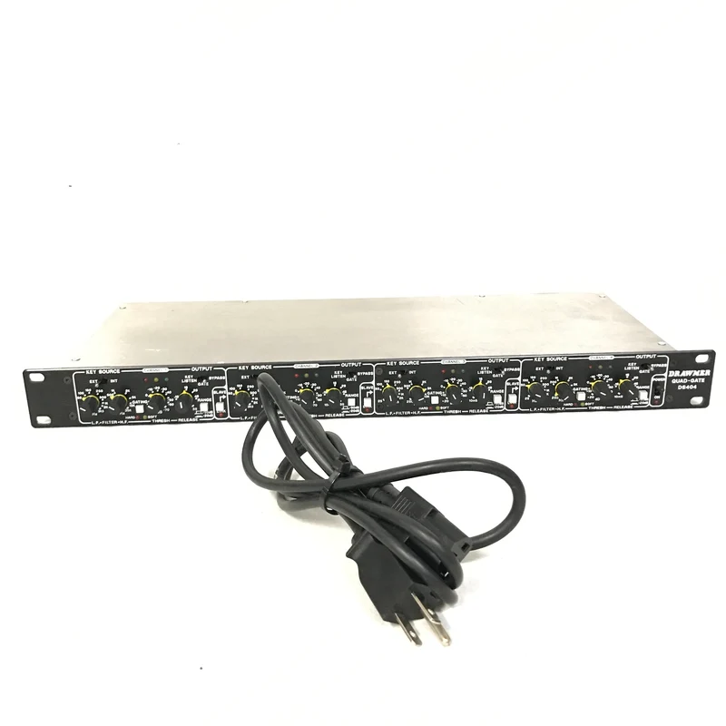 Drawmer DS404 4-Channel Frequency Sensitive Noise Gate w/ Variable Hi-Pass and Lo-Pass Filters - DEMO