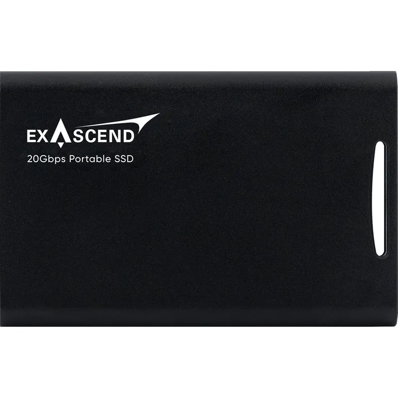 Exascend 4TB Element USB 3.2 Gen 2x2 Portable SSD (Black)