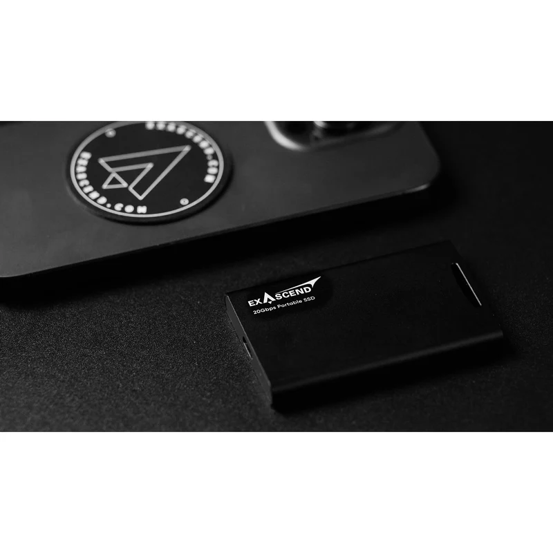 Exascend 4TB Element USB 3.2 Gen 2x2 Portable SSD (Black)