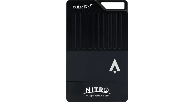 Exascend 4TB Nitro USB4 Portable SSD (Black)