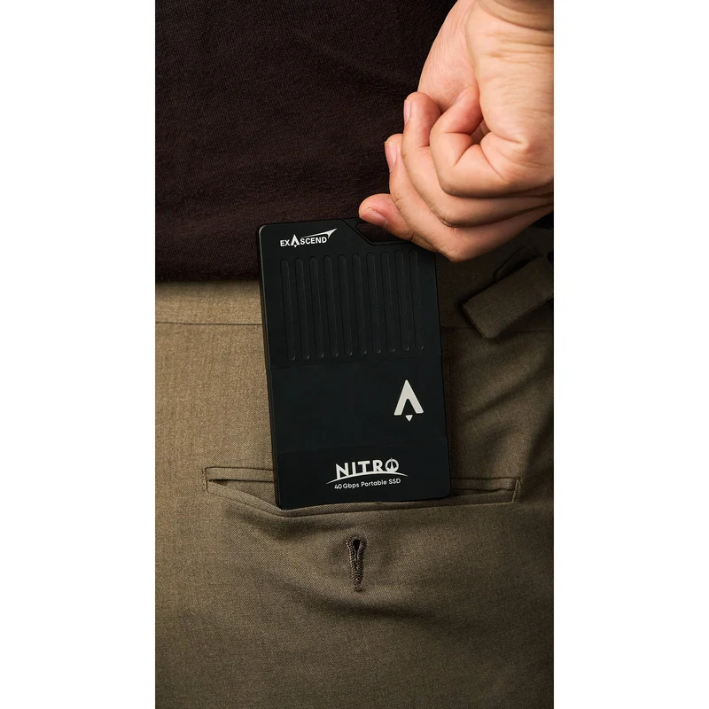 Exascend 4TB Nitro USB4 Portable SSD (Black)