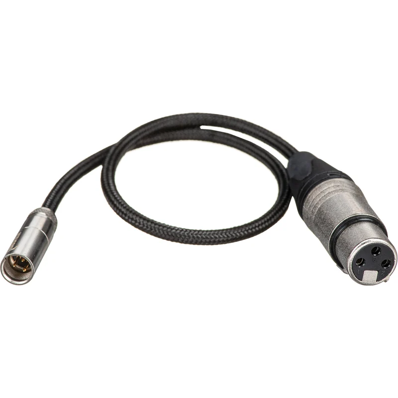 Kondor Blue Mini XLR to XLR for BMPCC 6K Pro/C70 Camera (Raven Black)(16")