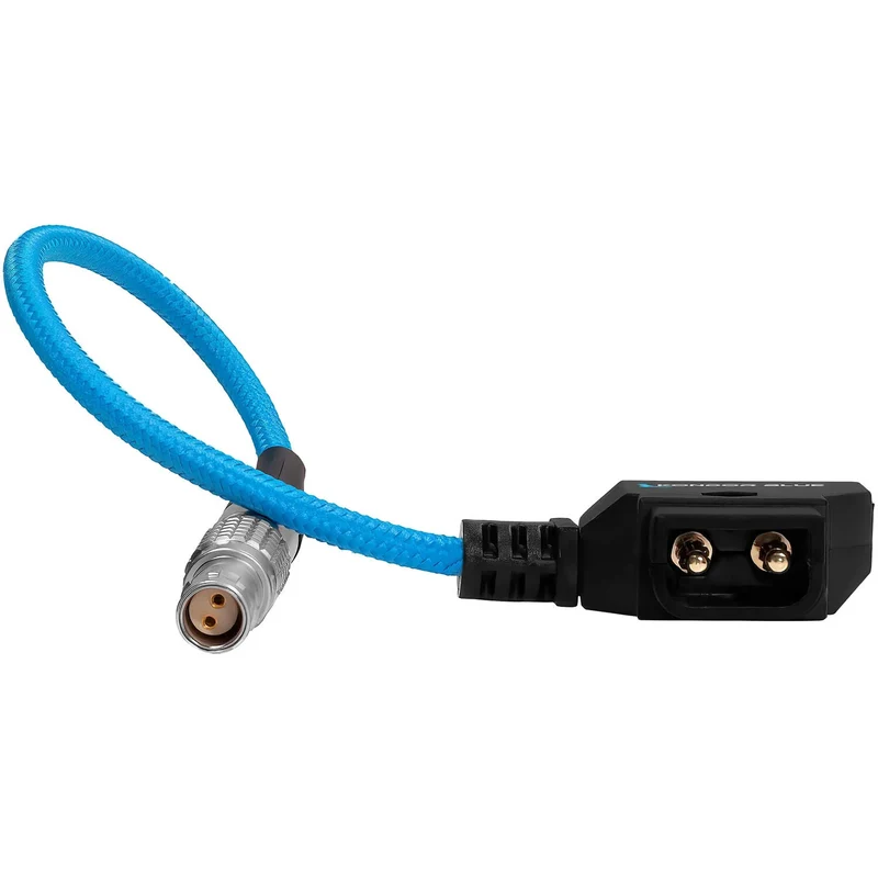 Kondor Blue 6" D-Tap to 2 Pin Lemo Female Adapter Cable for teradek