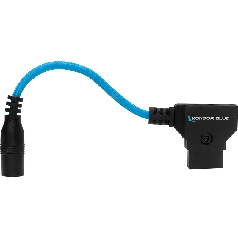 Kondor Blue 6" D-Tap to DC 2.1 Female Adapter Cable