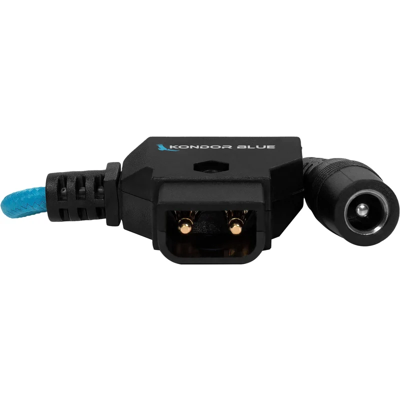 Kondor Blue 6" D-Tap to DC 2.1 Female Adapter Cable