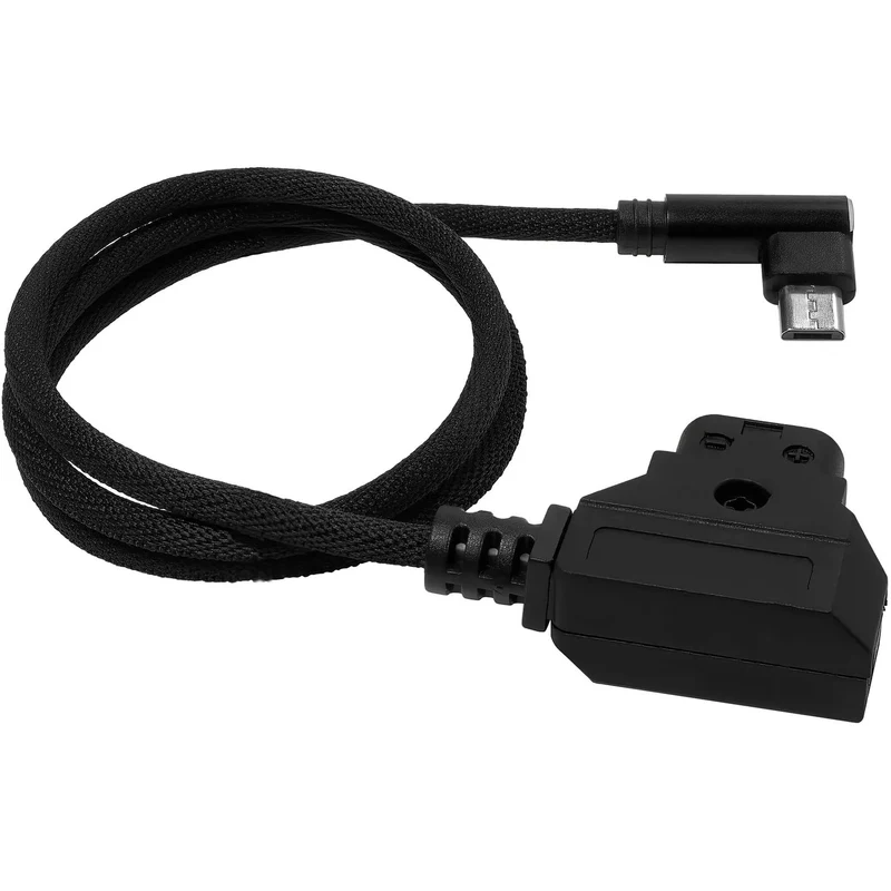 Kondor Blue 18" D-Tap to Micro USB (Right Angle) for Nucleus Nano (Unregulated)