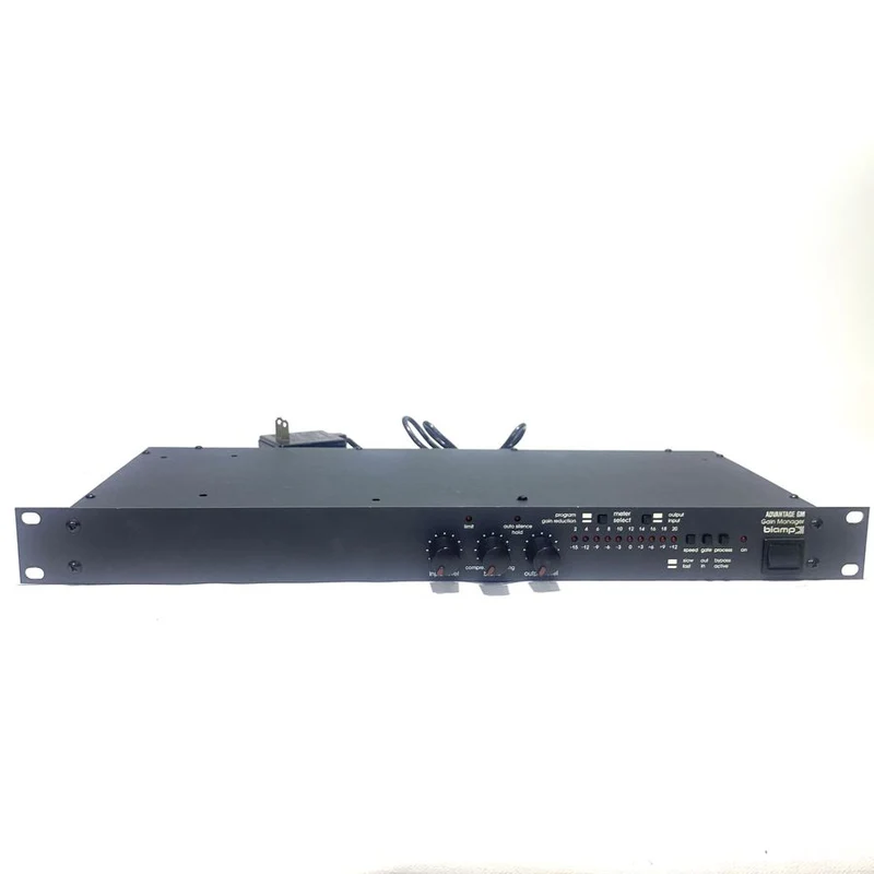 Biamp Advantage GM Gain Manager Rack Mountable Gate Processor #2224 - USED