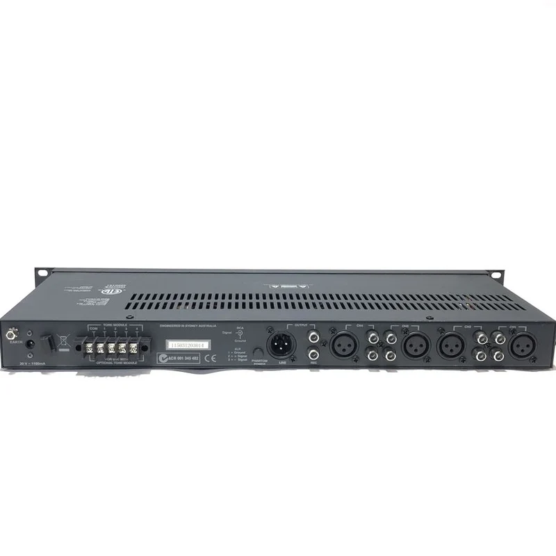 Australian Monitor AMC+ Mix 4-Channel Line and Microphone Mixer #2210 - USED