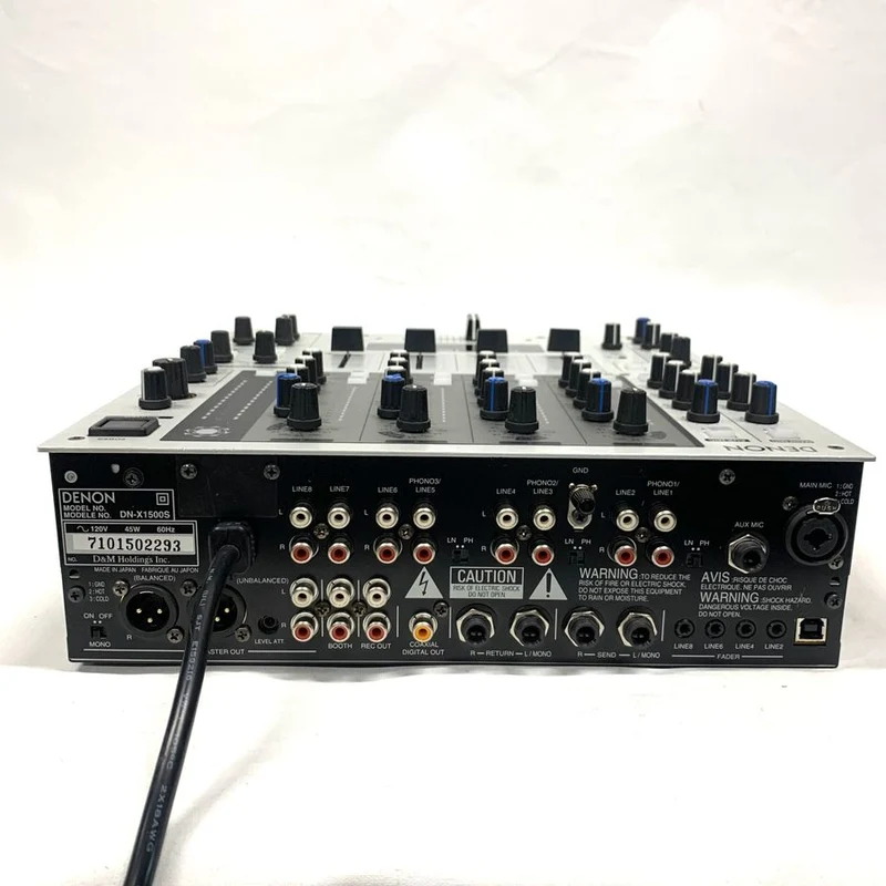 Denon DJ DNX1500 Professional DJ Mixer (Silver) #2185 - USED