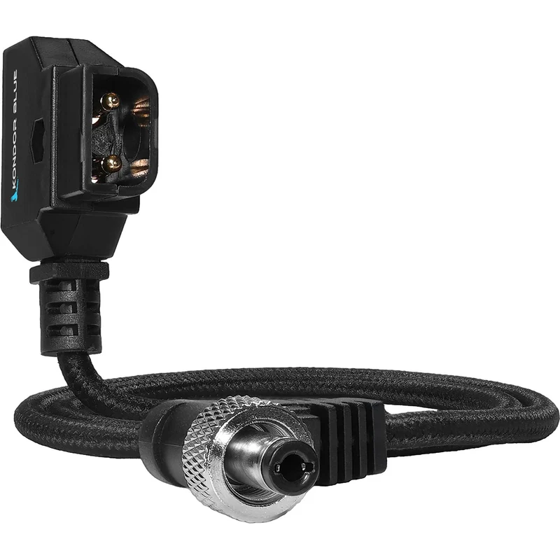 Kondor Blue 18" D-Tap to Locking DC Power Cable (Raven Black)