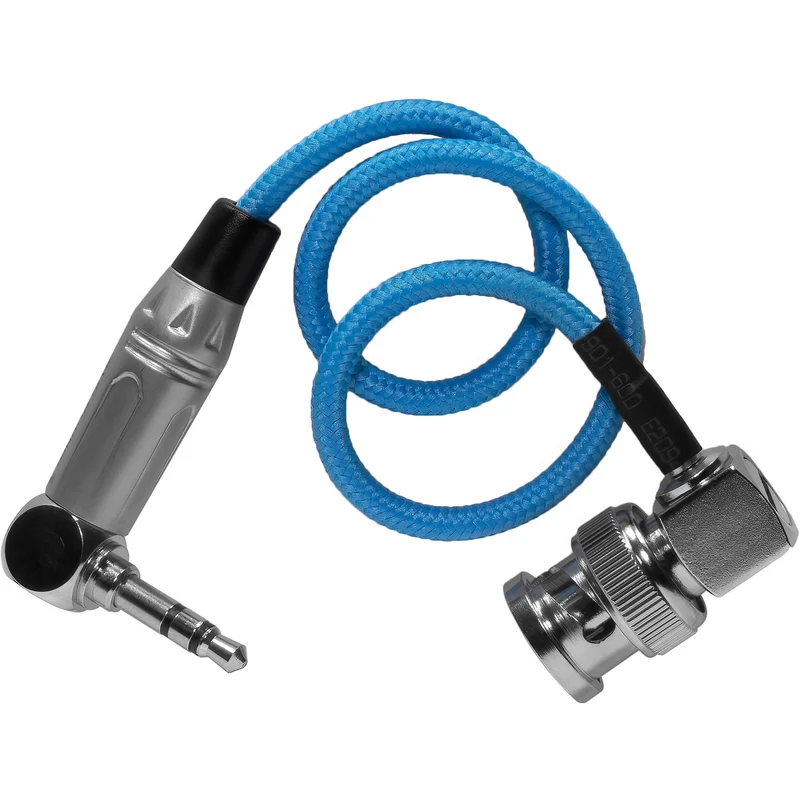 Kondor Blue 10" BNC to 3.5mm Right Angle Time Code Cable