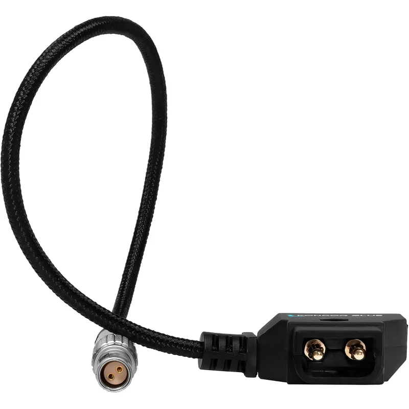 Kondor Blue DTAP to RED Komodo(FGJ.0B.302.CLLD52) Braided Cable RIGHT ANGLE (Raven Black)