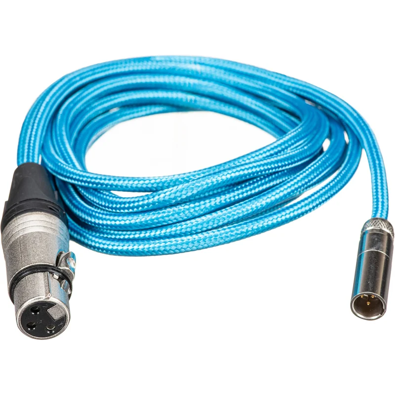 Kondor Blue Mini XLR to XLR for BMPCC 6K Pro/C70 Camera (Kondor Blue)(3')