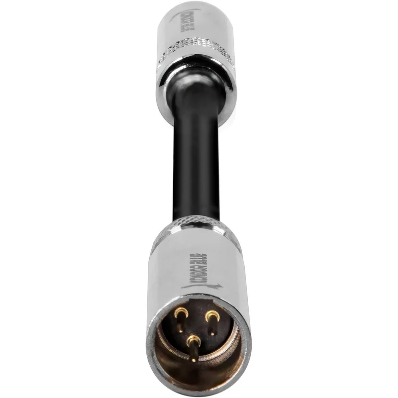Kondor Blue 5" Mini XLR Male to 3.5mm Female Mini Plug Cable for Rode Audio