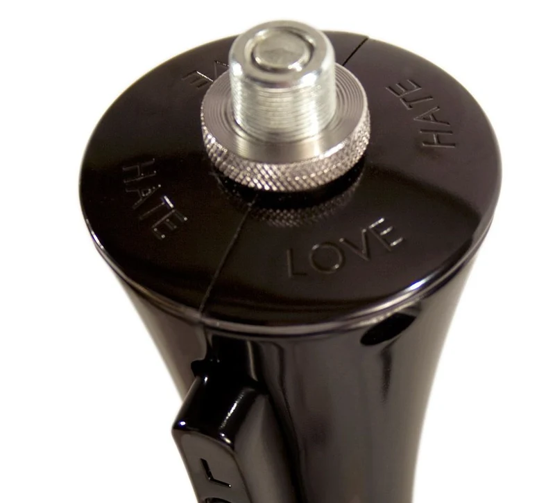 Ultimate Support TOP-4 Love & Hate Custom Mic Stand Topper