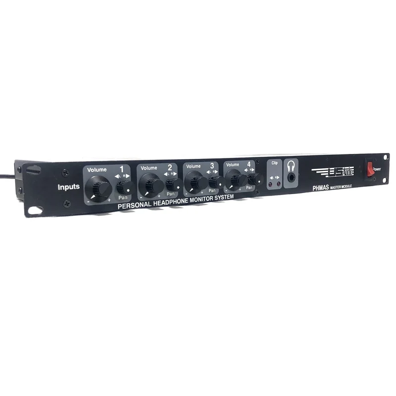 US Audio PHMAS Master Module, Personal Headphone Monitor System #2495 - USED