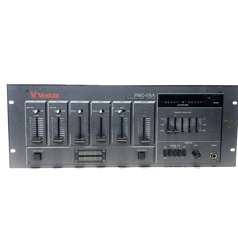 Vestax PMC-09A Professional Mixing Controller DJ Mixer #2358 - USED