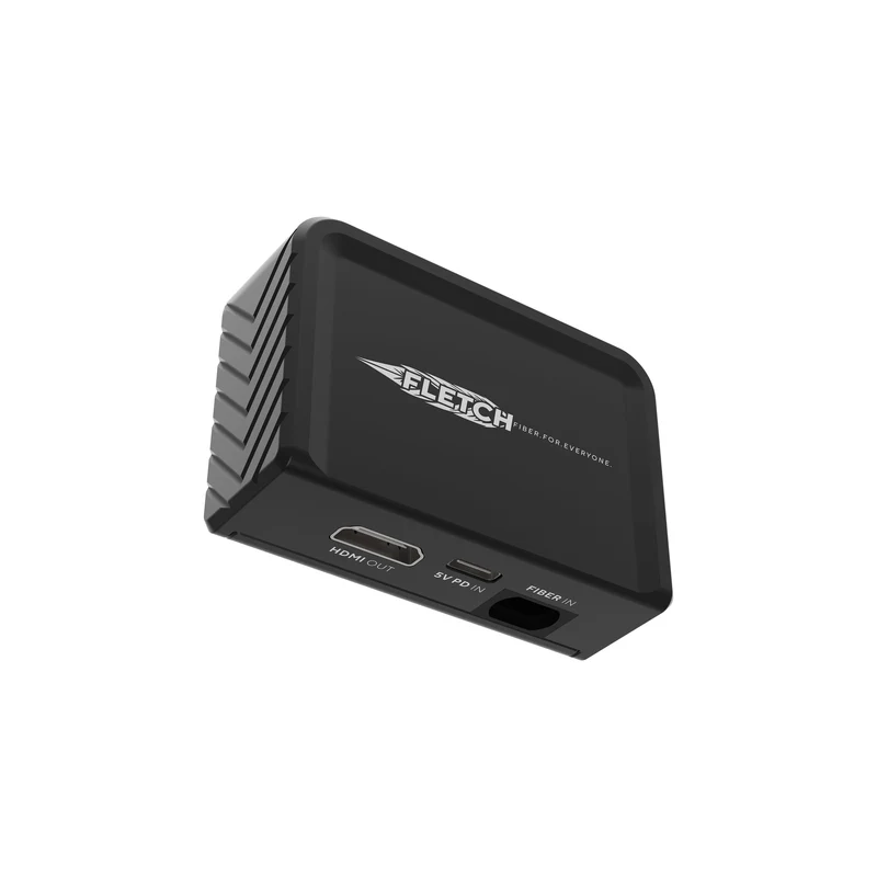 Kondor Blue Fletch Fiber Modules for HDMI (Fiber RX Module)(Raven Black)