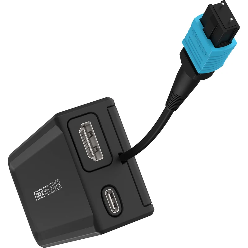 Kondor Blue Fletch Fiber Modules for HDMI (Fiber RX Module)(Raven Black)