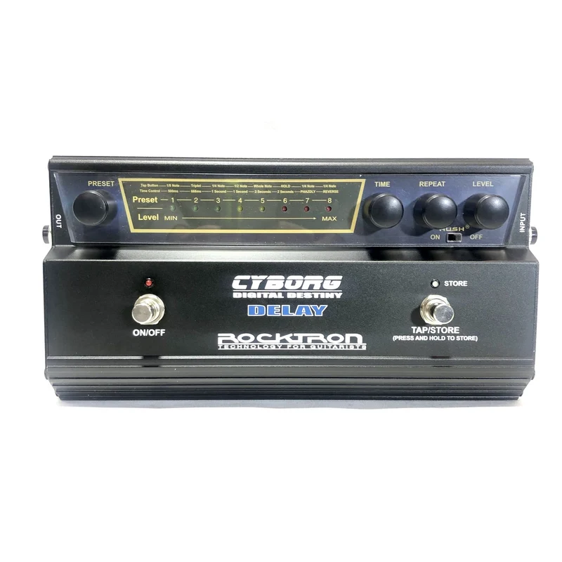 Rocktron CYBORG Digital Delay Guitar Effects Pedal #2503 - USED