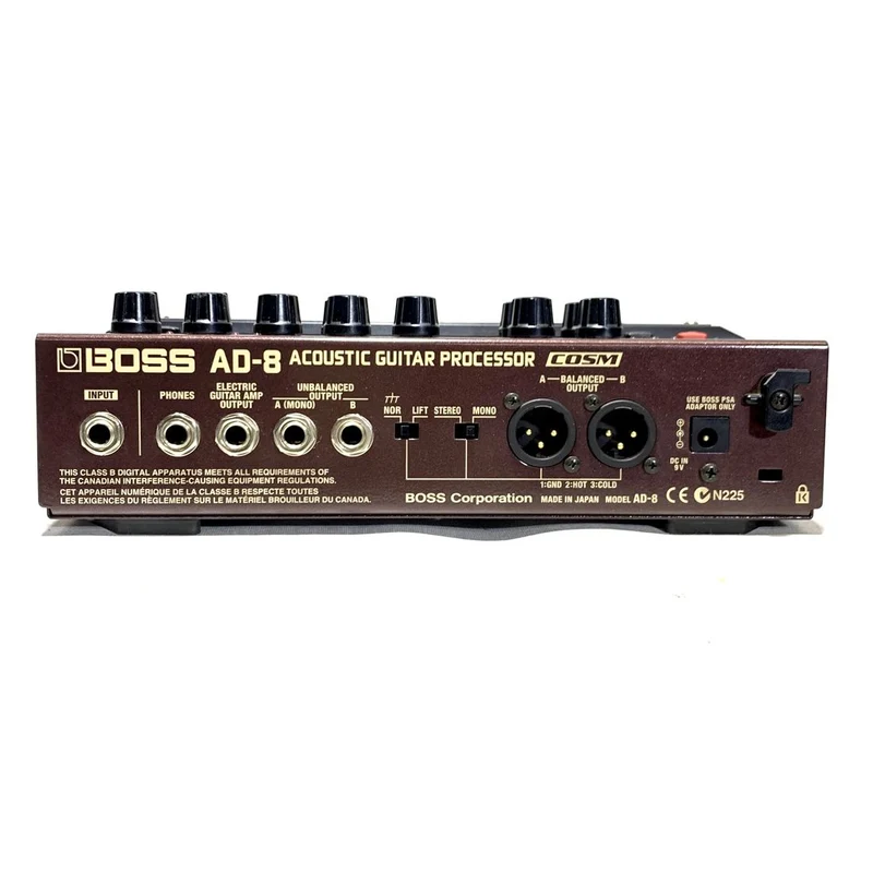 Boss AD-8 Acoustic Guitar Processor - DEMO